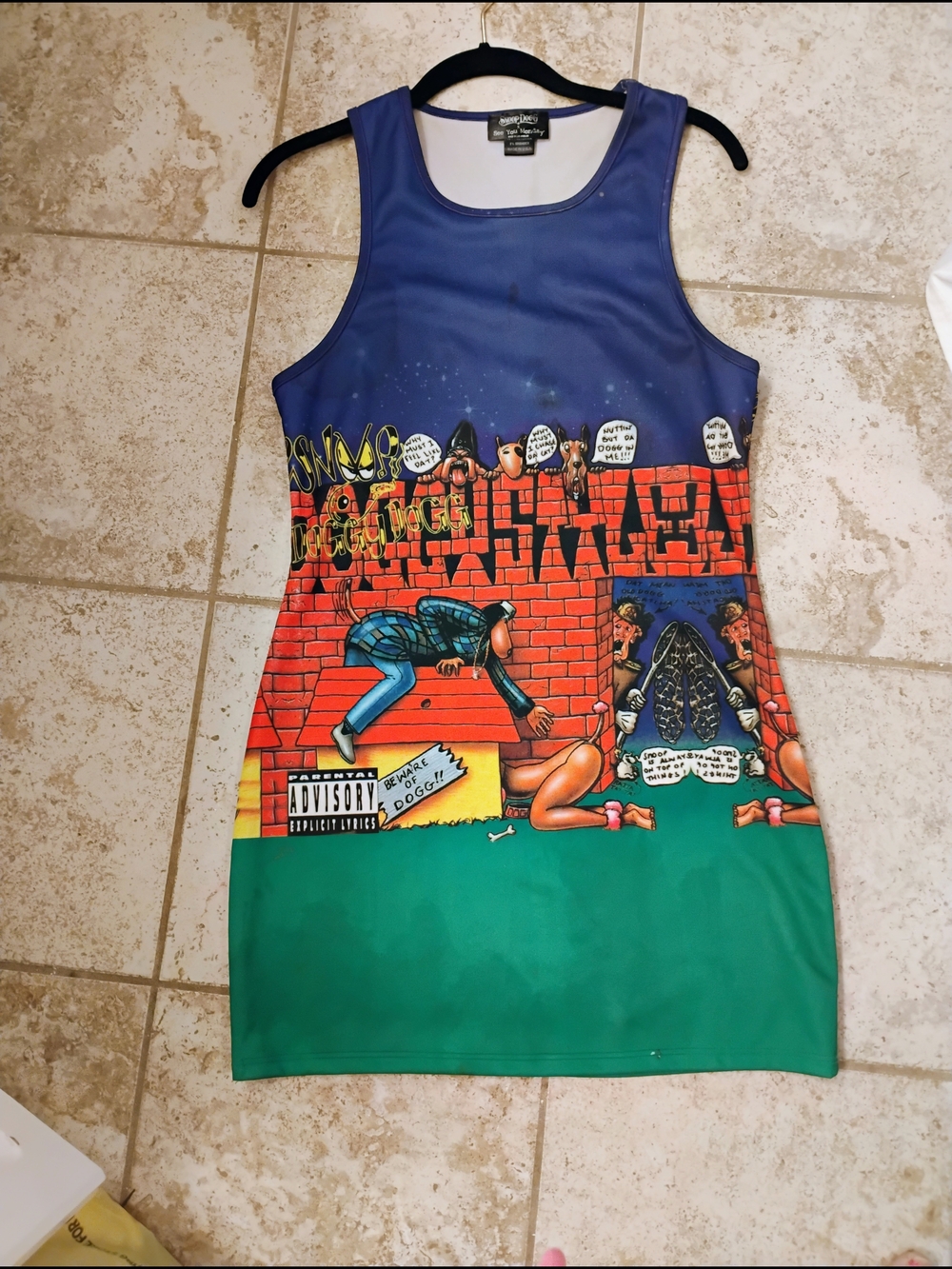 Authentic Snoop Doggy Style Album Cover Dress